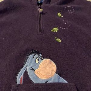 Vintage Disney Winnie the Pooh Eeyore Hoodie